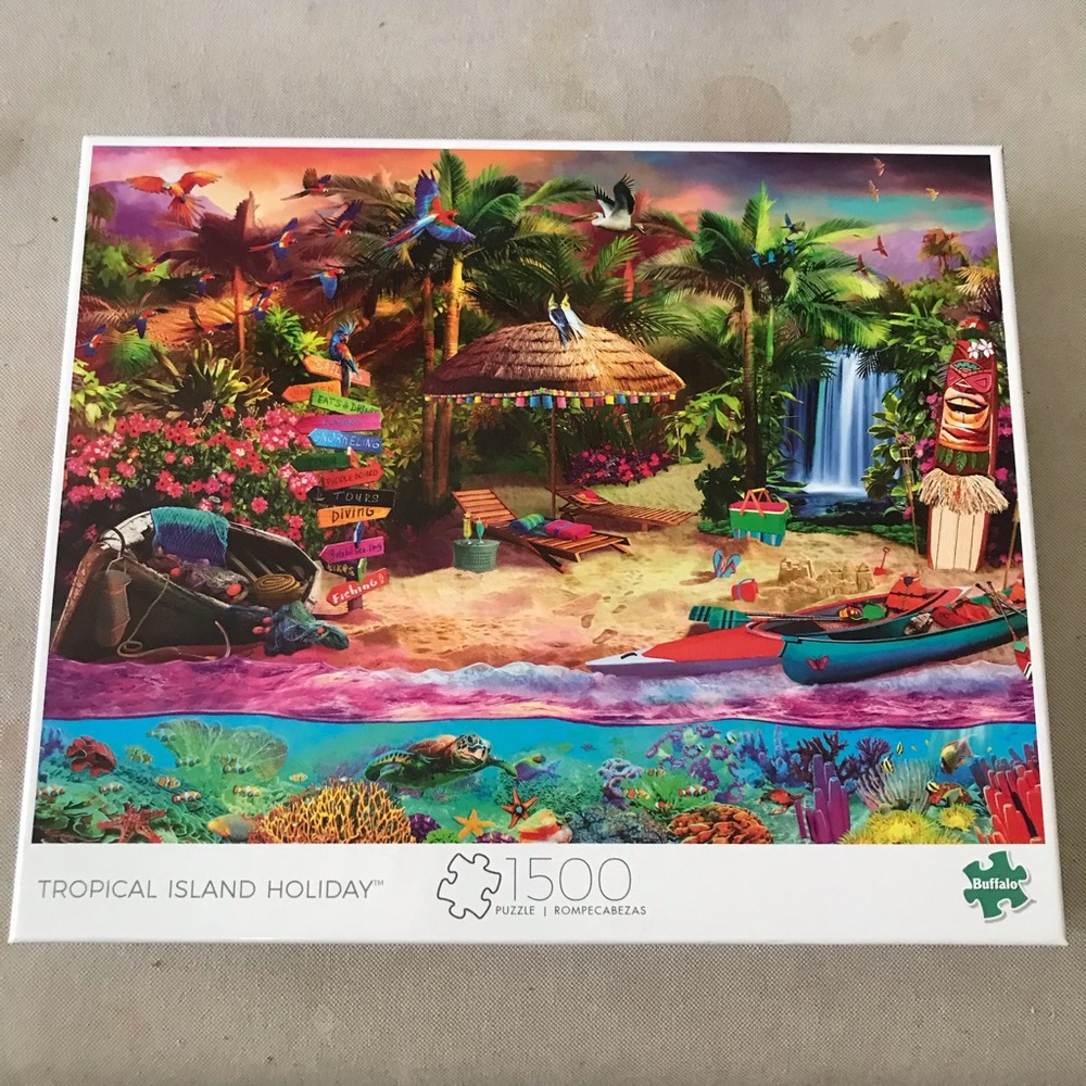 Tropical Island Holiday Puzzle